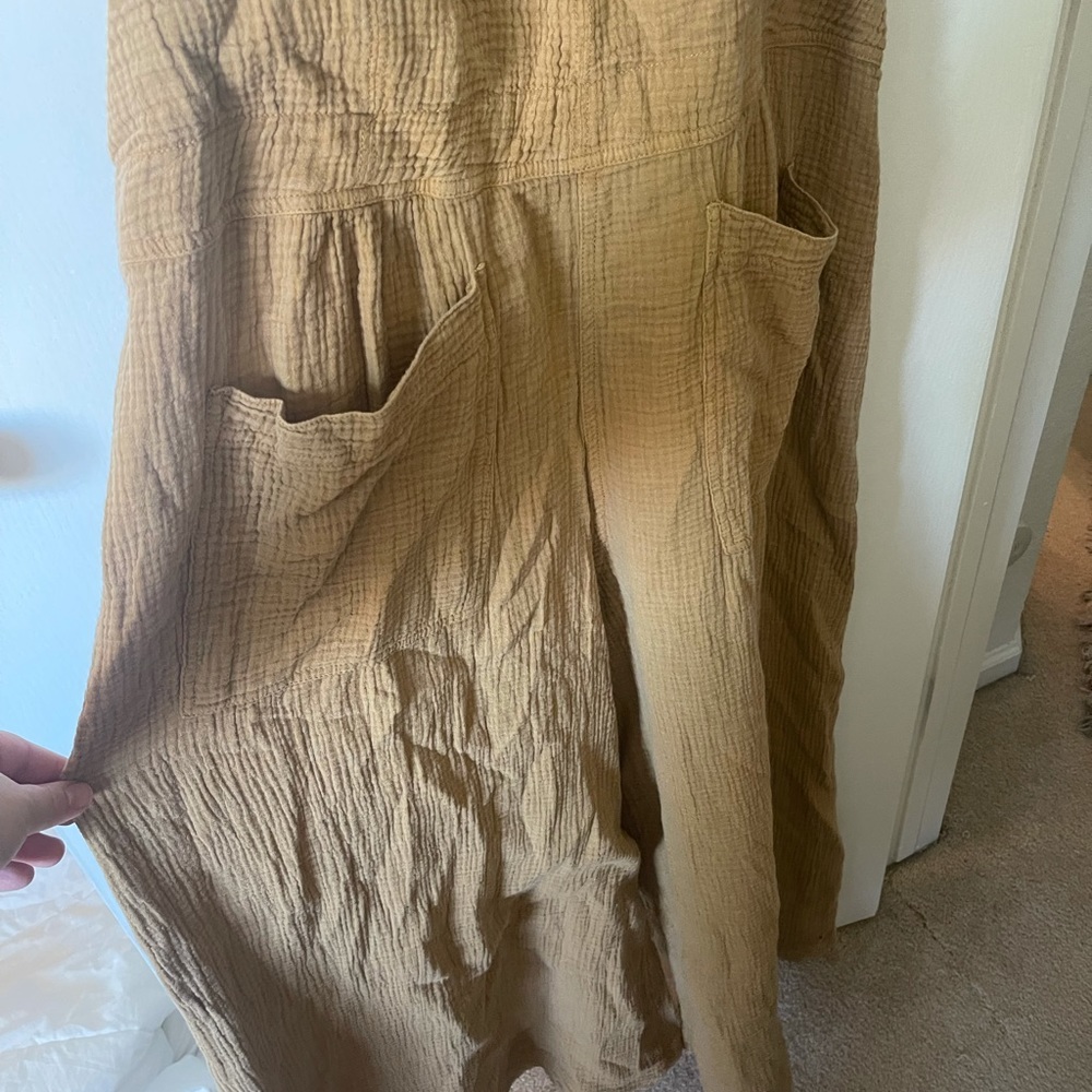 NWT free people overalls xl